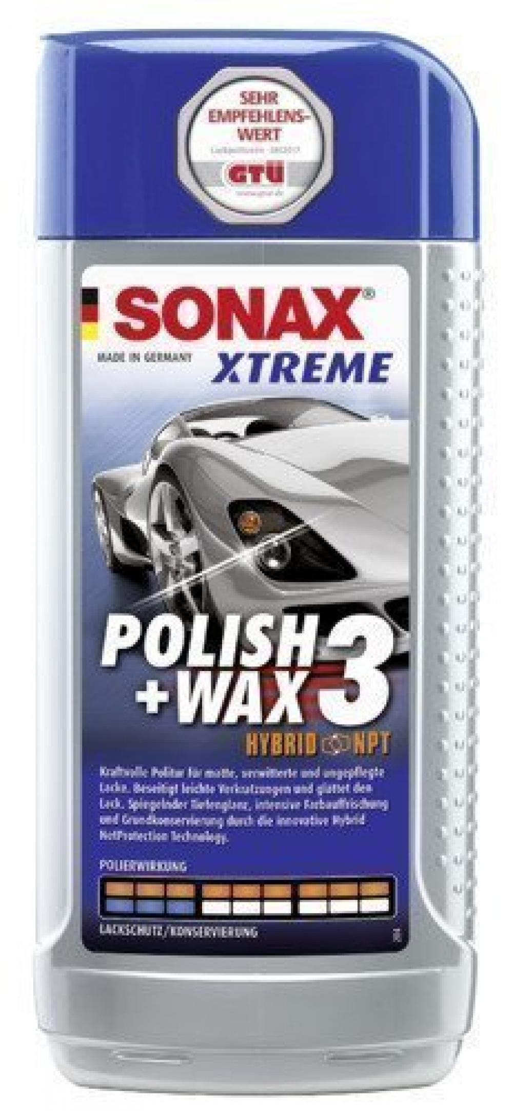 SONAX Xtreme Çizik Giderici ve Parlatıcı Cila (Hybrid NPT) Yıpranmış